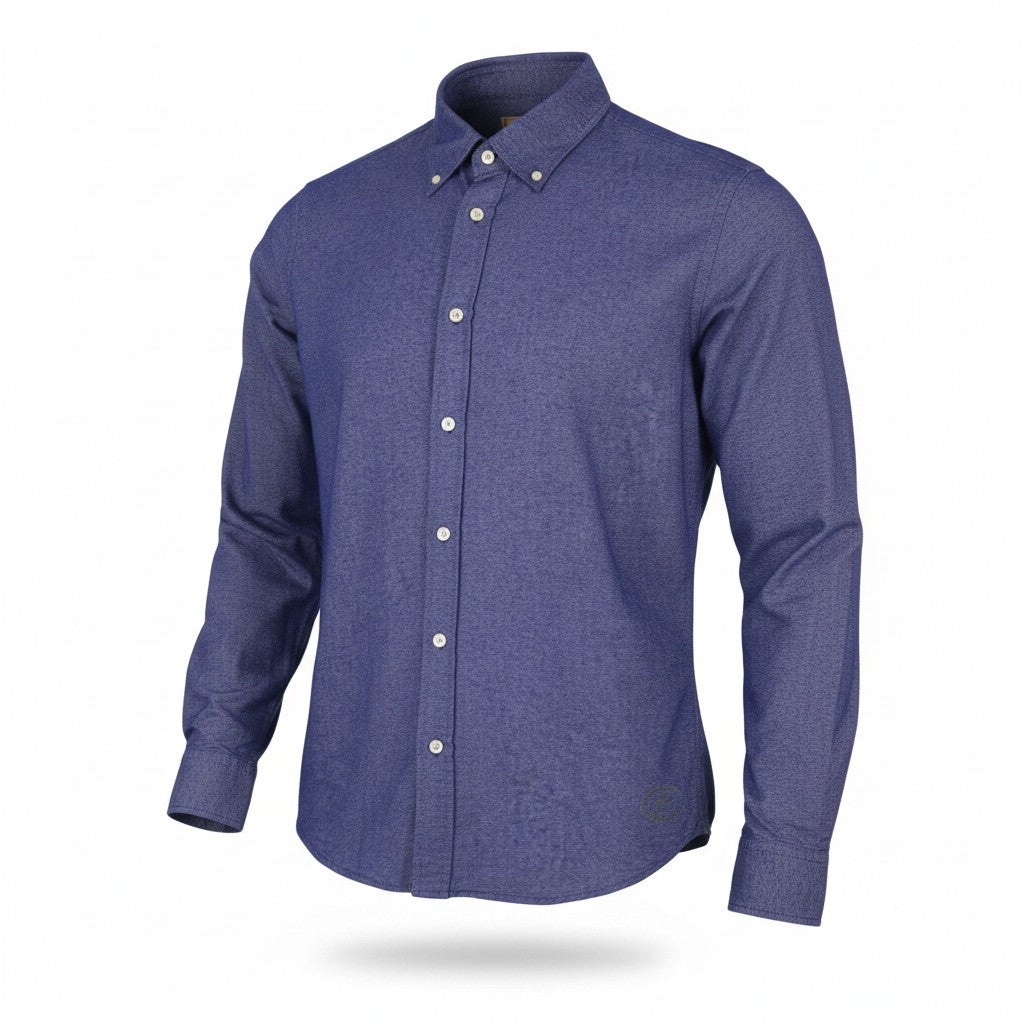Blue Cotton Shirt