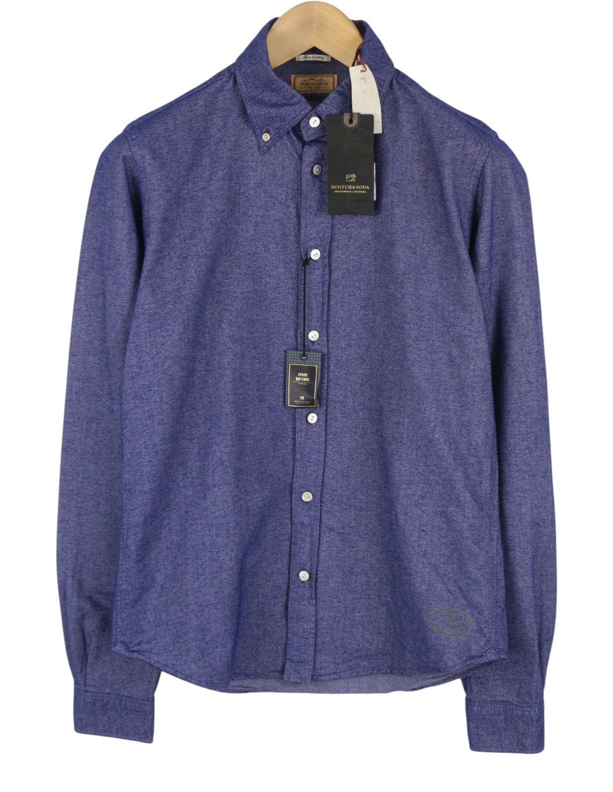 Blue Cotton Shirt