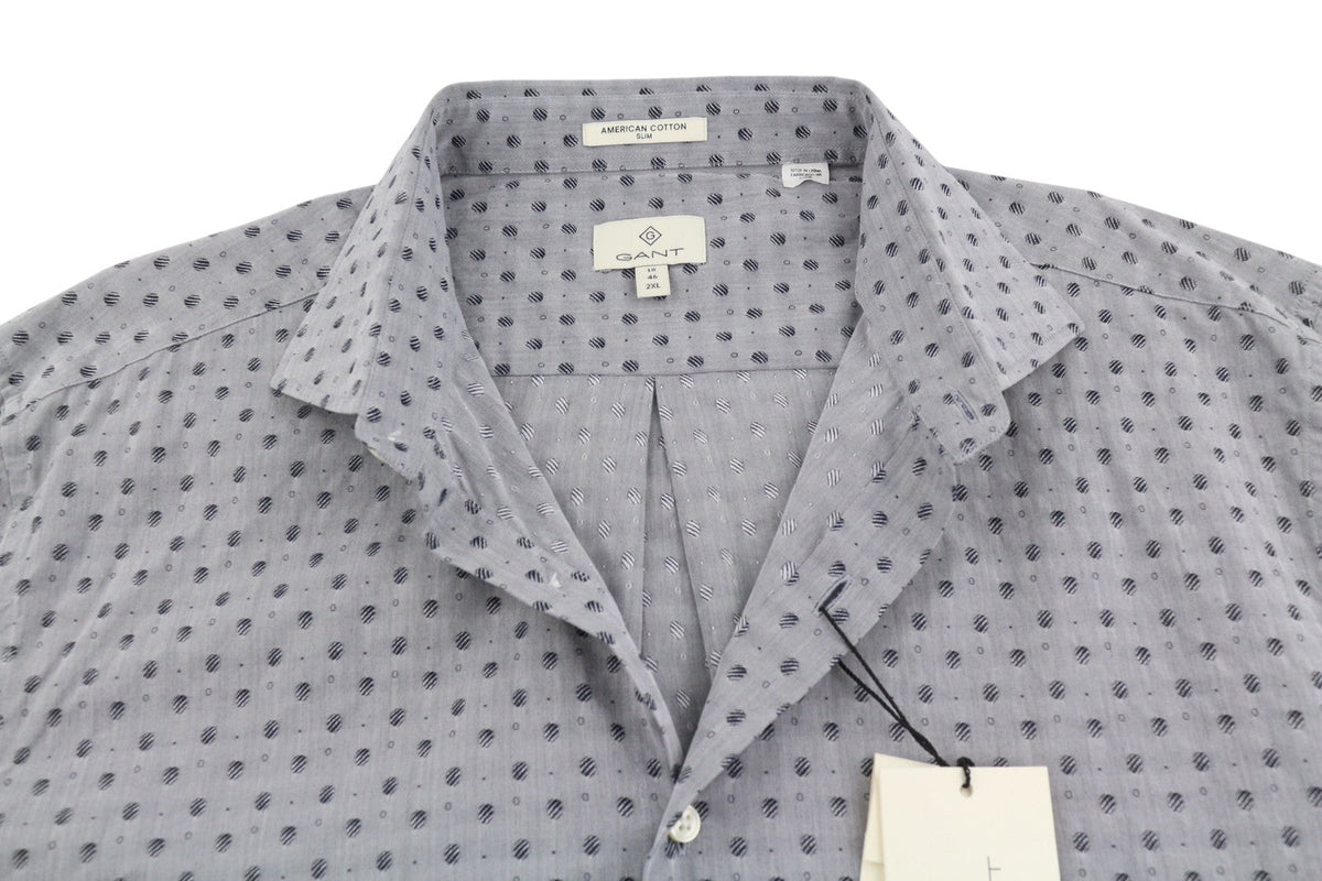 Shirt Am Cotton Dobby Slim
