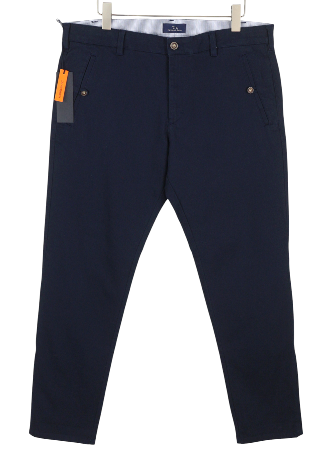 Pantaloni di cotone blu