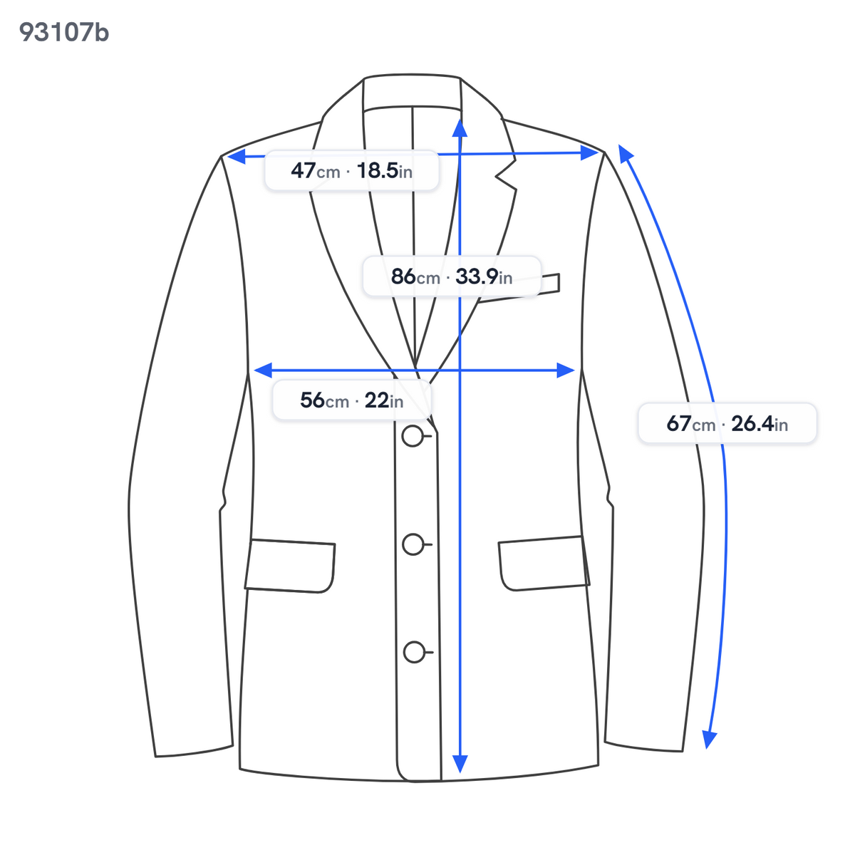 Suit Washington Notch Lapel Hl