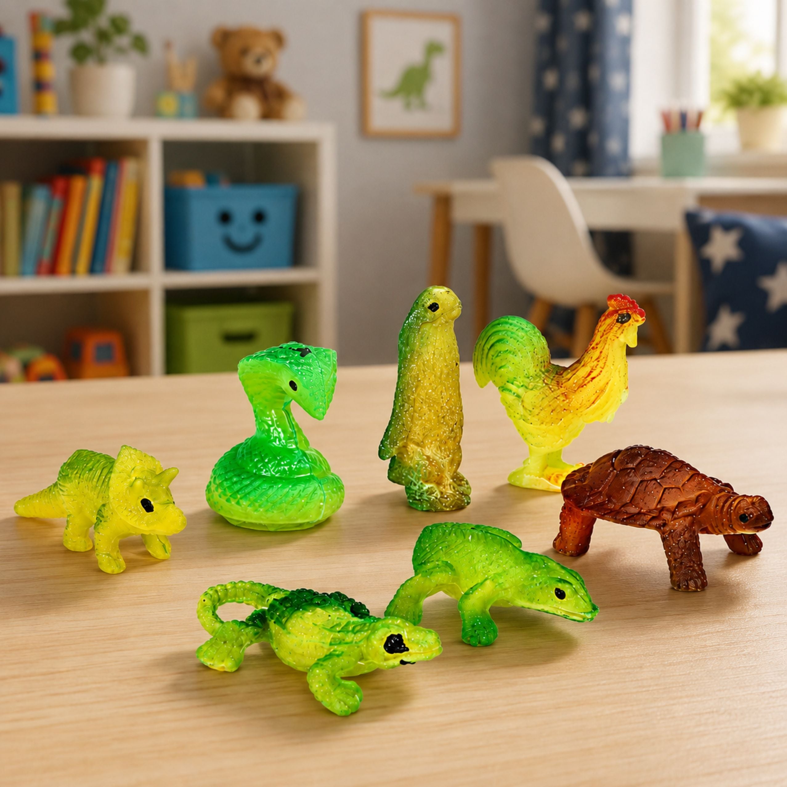 Magic Egg Hatching Dinosaur In Water Egg White 6.5 Cm
