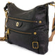 Handbag Fossil Wmns Hand-shoulderbag Emilia Zip Crossbody Black Black