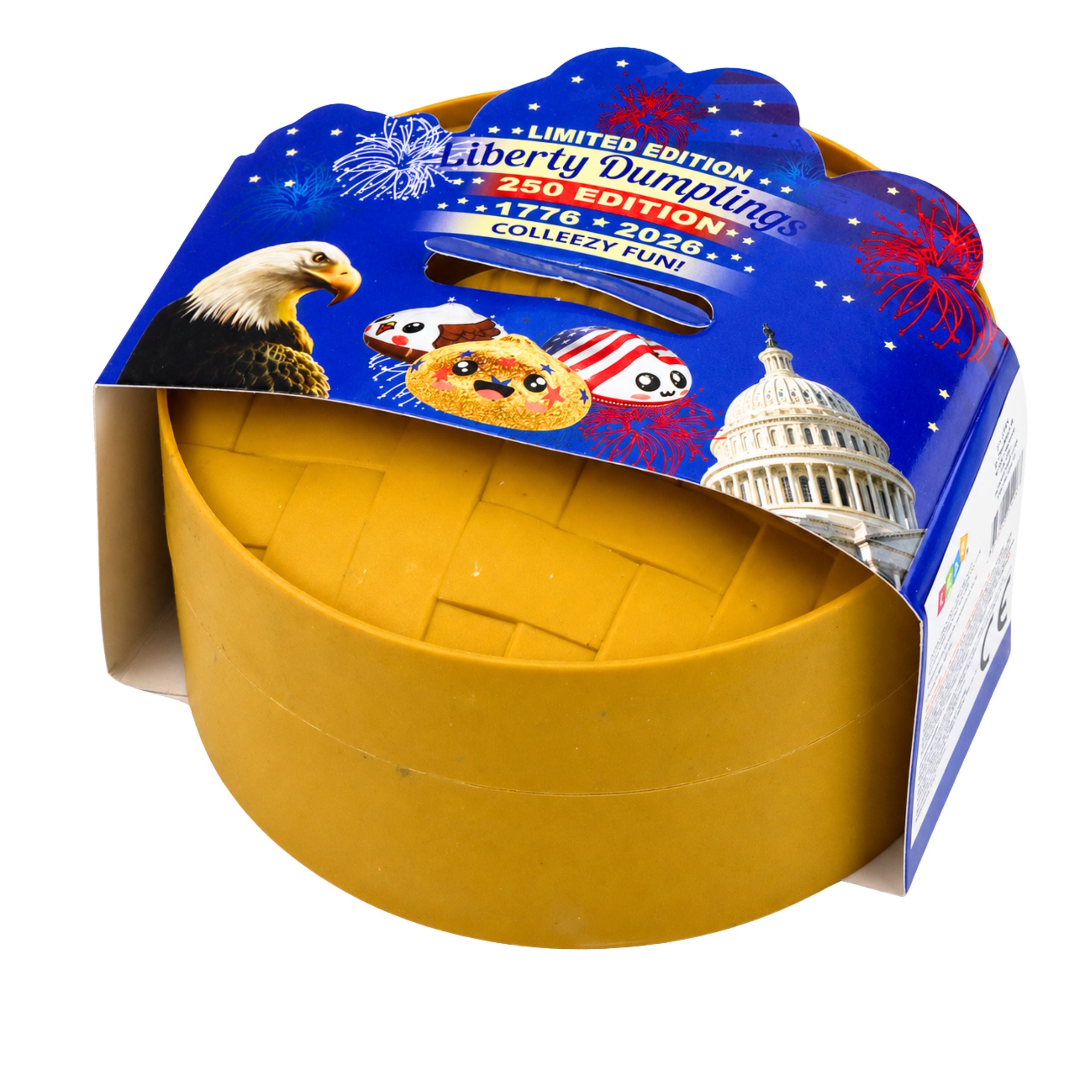 Squishy Dumpling Usa E Scatola In Schiuma Profumata 8,5 Cm