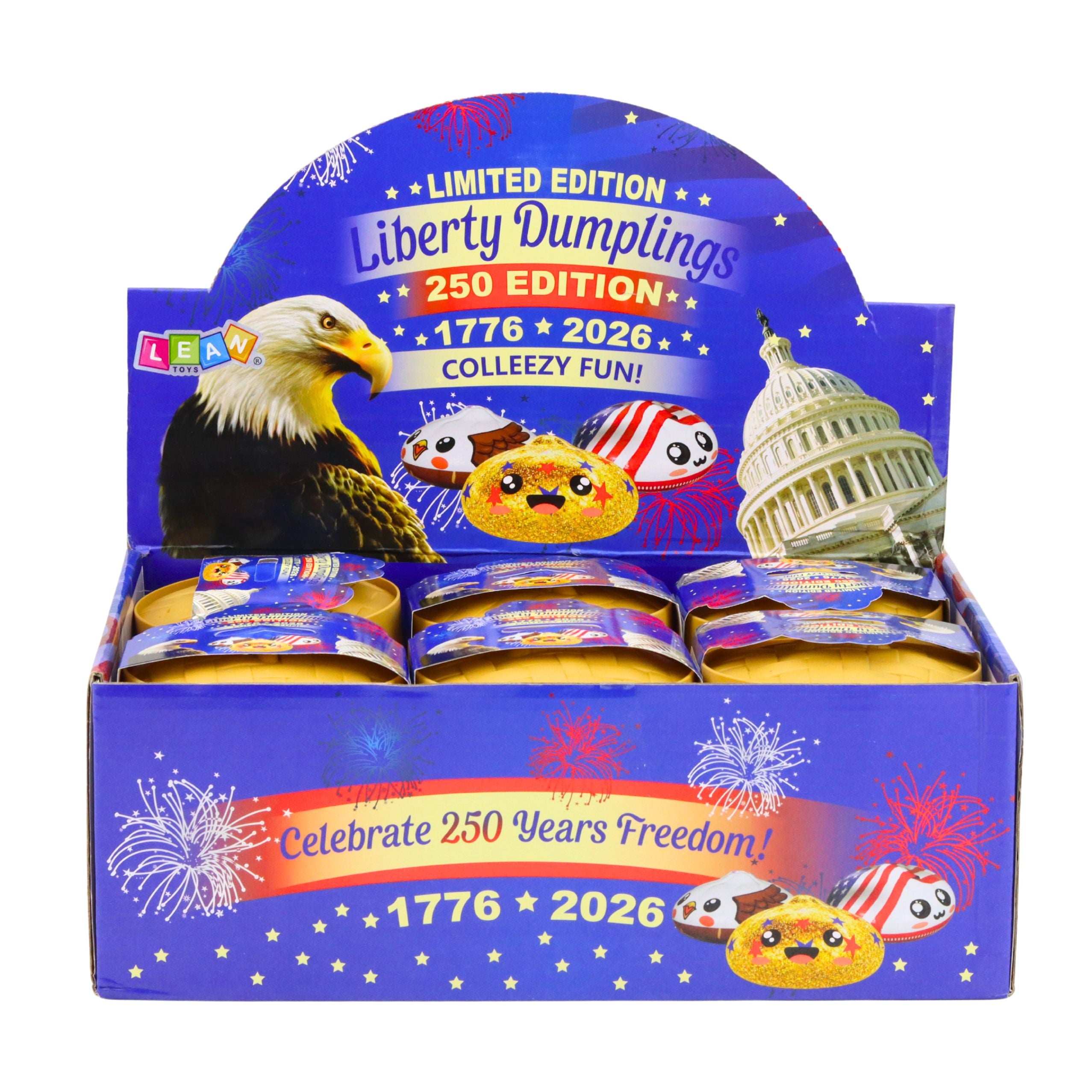 Squishy Dumpling Usa E Scatola In Schiuma Profumata 8,5 Cm