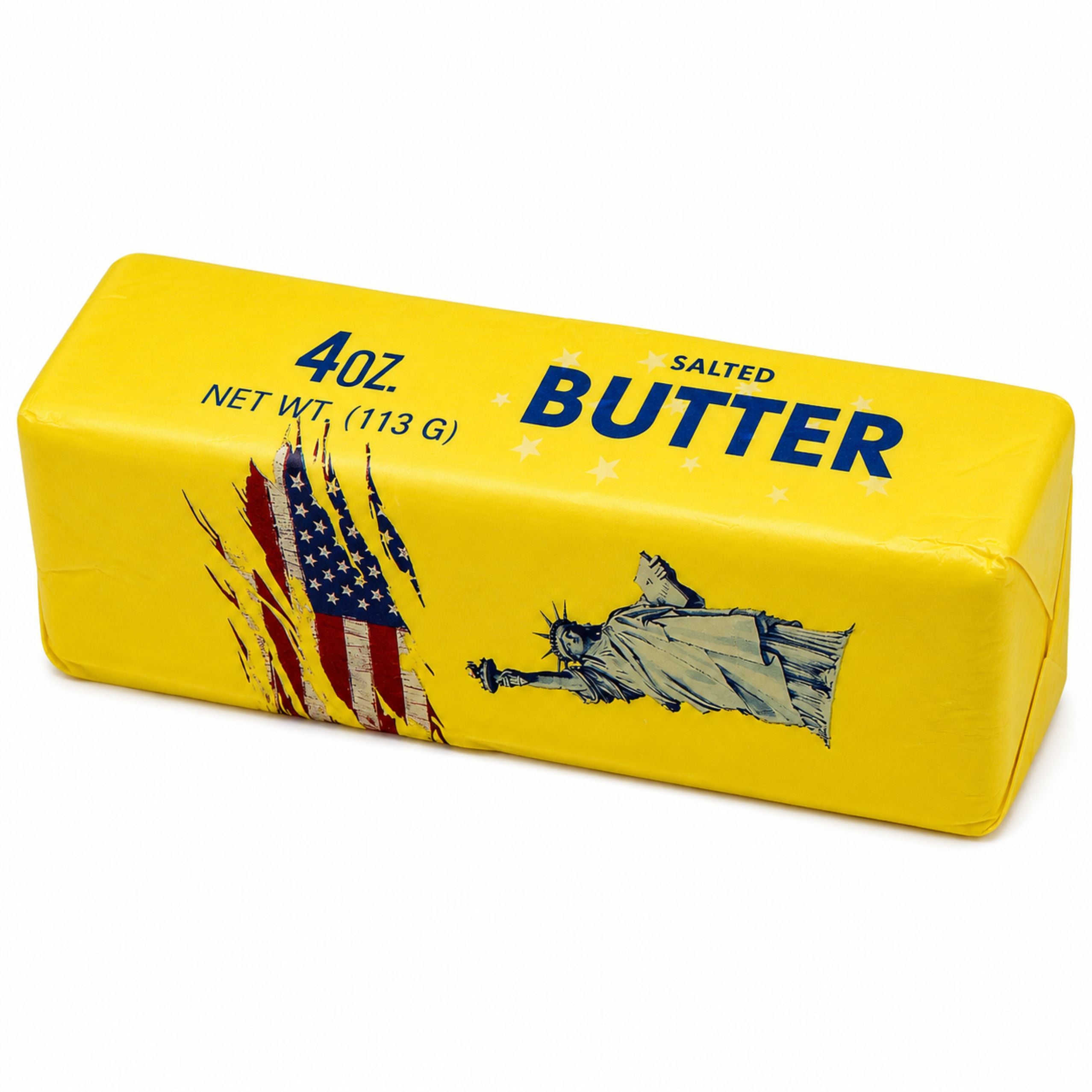 Squishy Butter Cube Usa duftende skumsmør Squishy 13,5 Cm