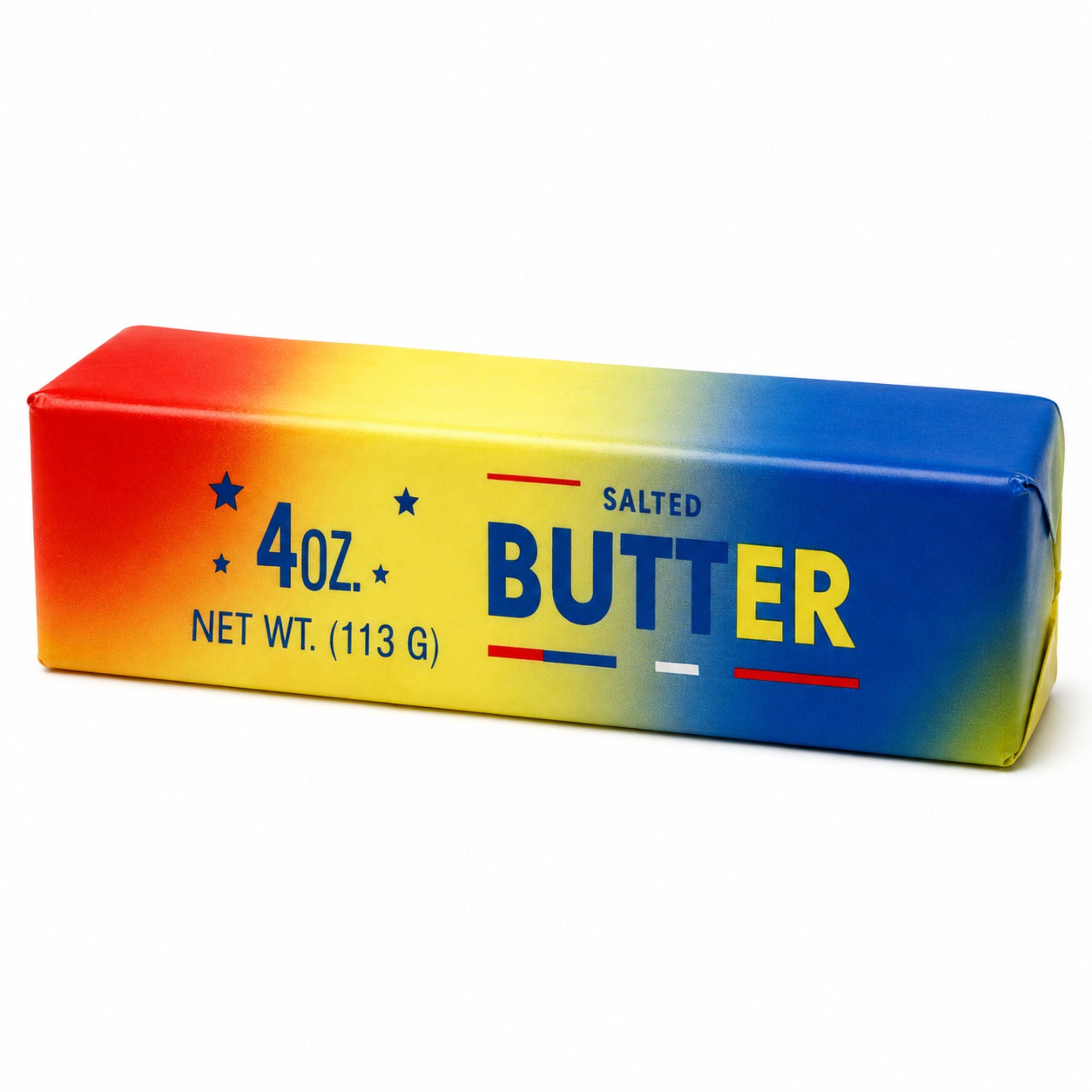 Squishy Butter Cube Usa duftende skumsmør Squishy 13,5 Cm