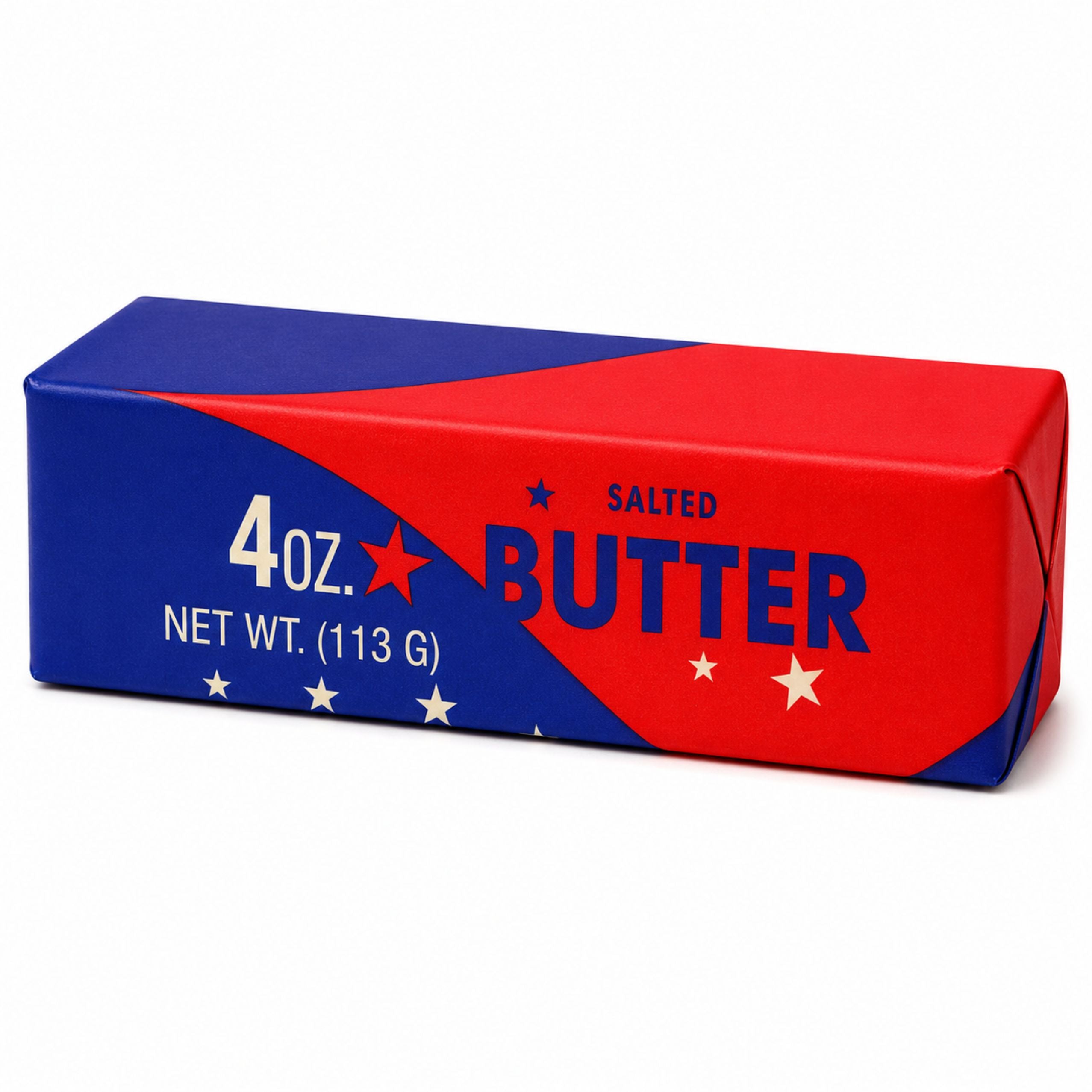 Squishy Butter Cube Usa duftende skumsmør Squishy 13,5 Cm