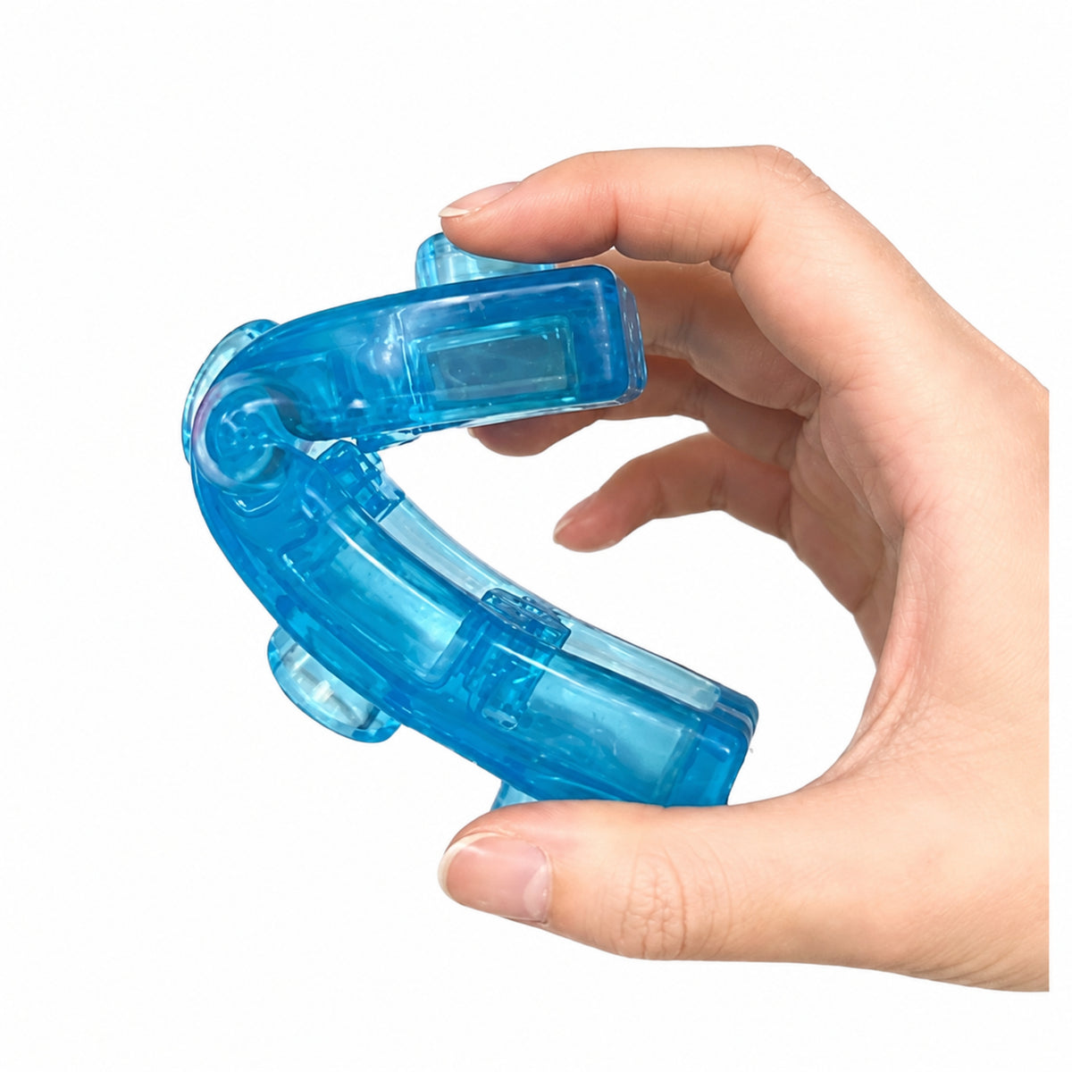 Rubber Blocks Flexible Construction Transparent Colorful 20 Pcs.