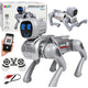 Ai Robot Dog – Remote Controlled (rc/bluetooth/app) Programmable Silver