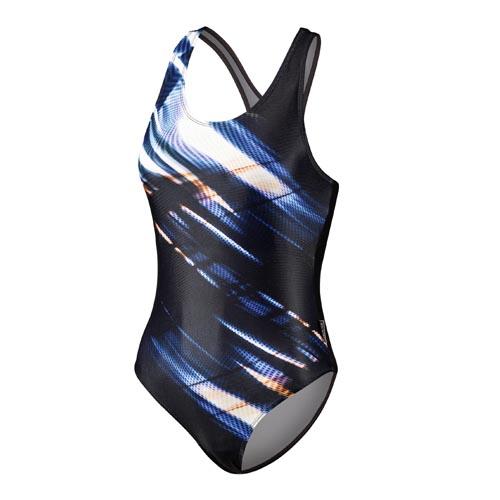 Beco Competition Swimsuit Black/blue/white