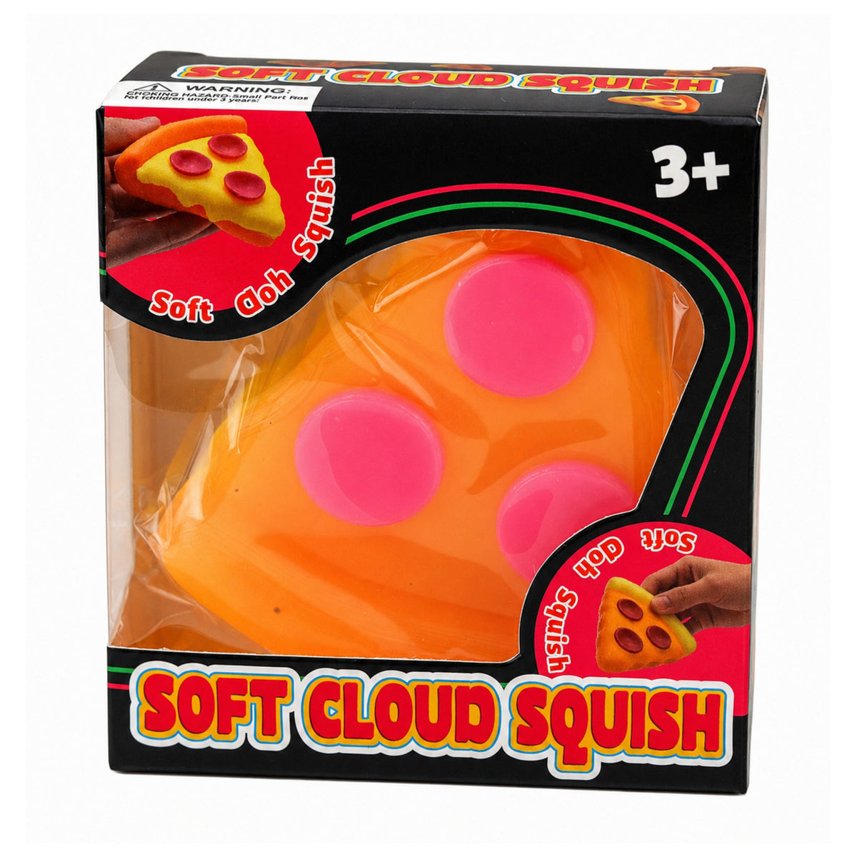 Trancio Di Pizza Squishy Antistress Squeezable Da Impastare 9 Cm