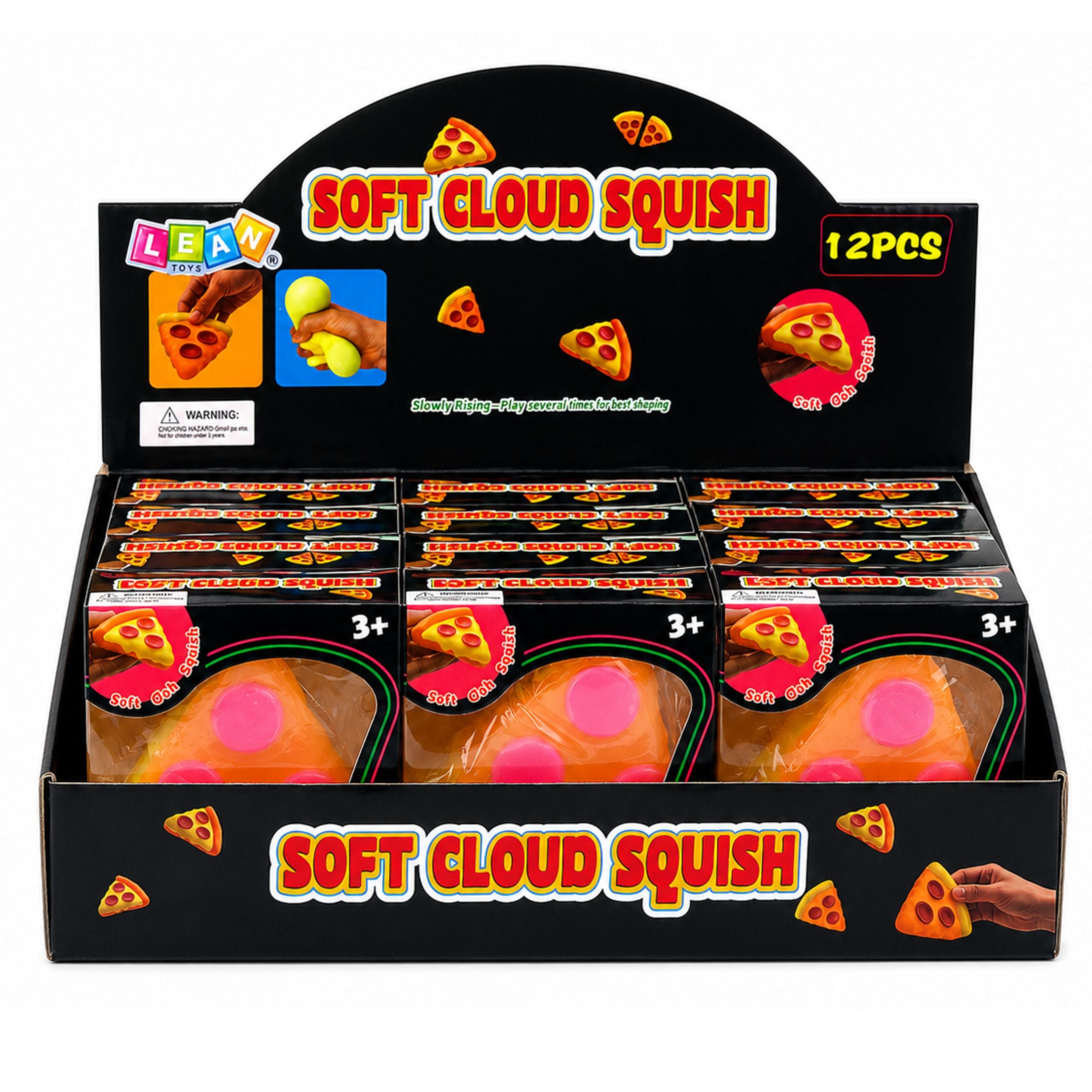 Trancio Di Pizza Squishy Antistress Squeezable Da Impastare 9 Cm