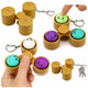 Dumplings In A Basket Keychain Glowing Led Dumpling Fidget Spinner 8.5 Cm