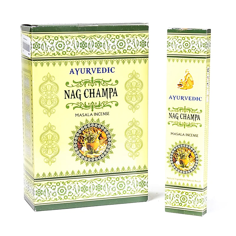 Rökelse Ayurvedisk Masala Nag Champa - 10 G
