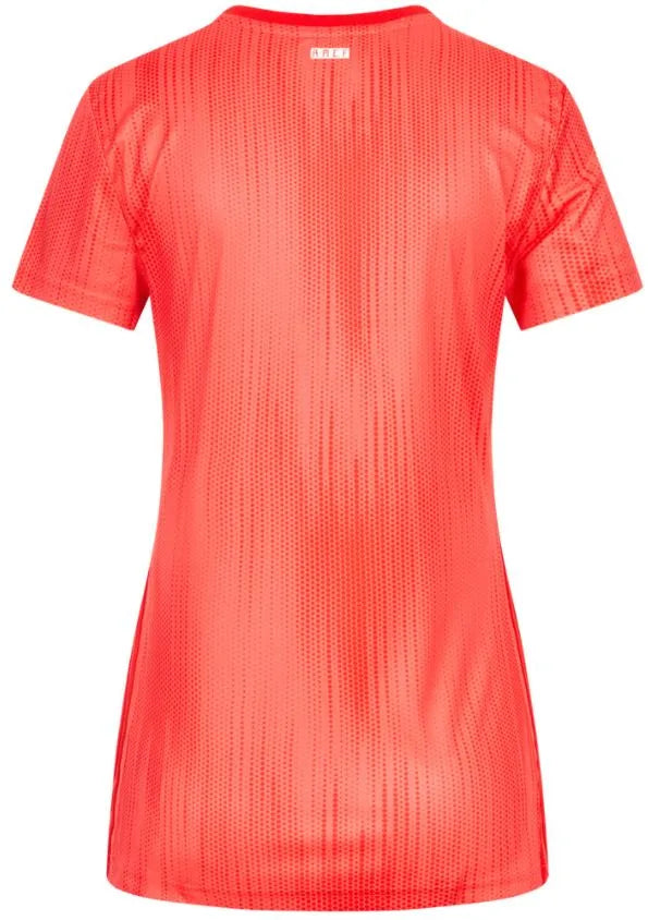 Adidas real madrid t-shirt dam röd l