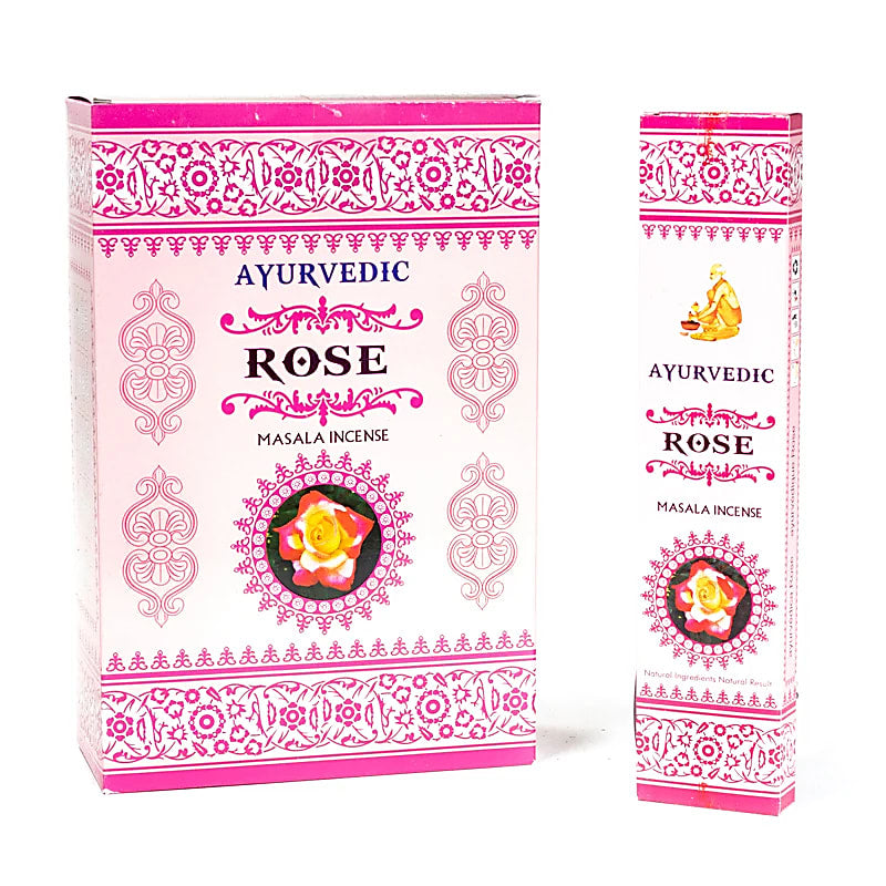 Incense Ayurvedic Masala Rose - 10 G