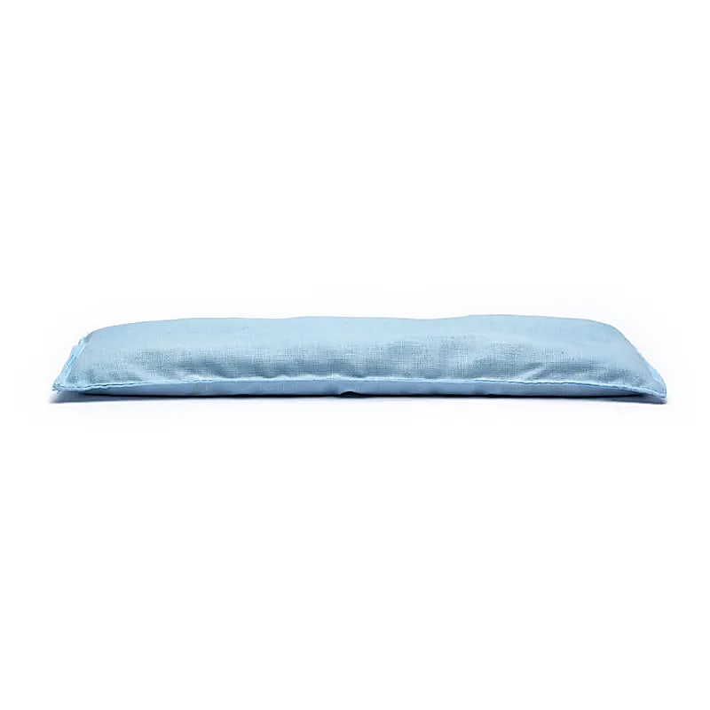 Oreiller pour les yeux Lavande Bio Bleu Clair - 140 G ; 22x8 cm