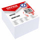 White Unglued Memo Cube Office Products 85x85x40 Mm