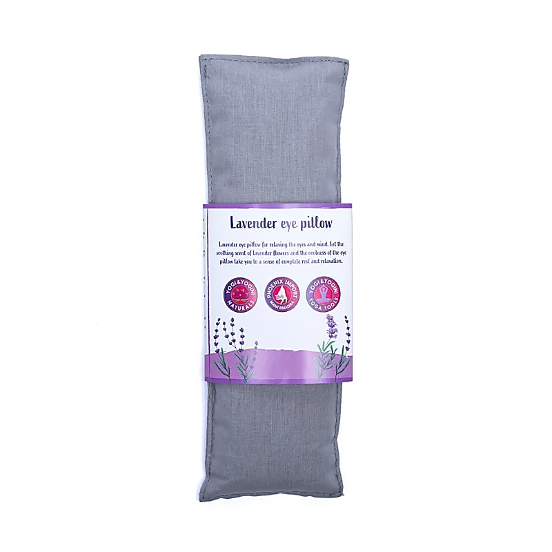 Eye Pillow Lavender Organic Taupe - 140 G; 22x8 Cm