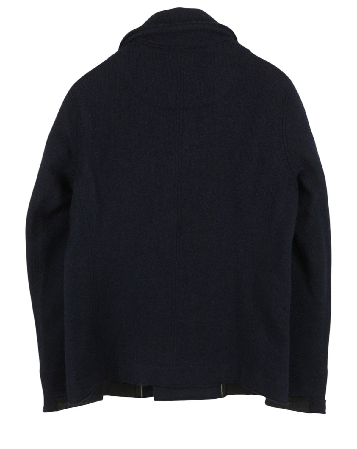 Blue Wool Coat
