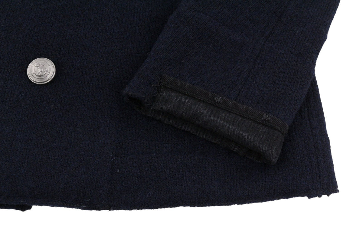 Blue Wool Coat