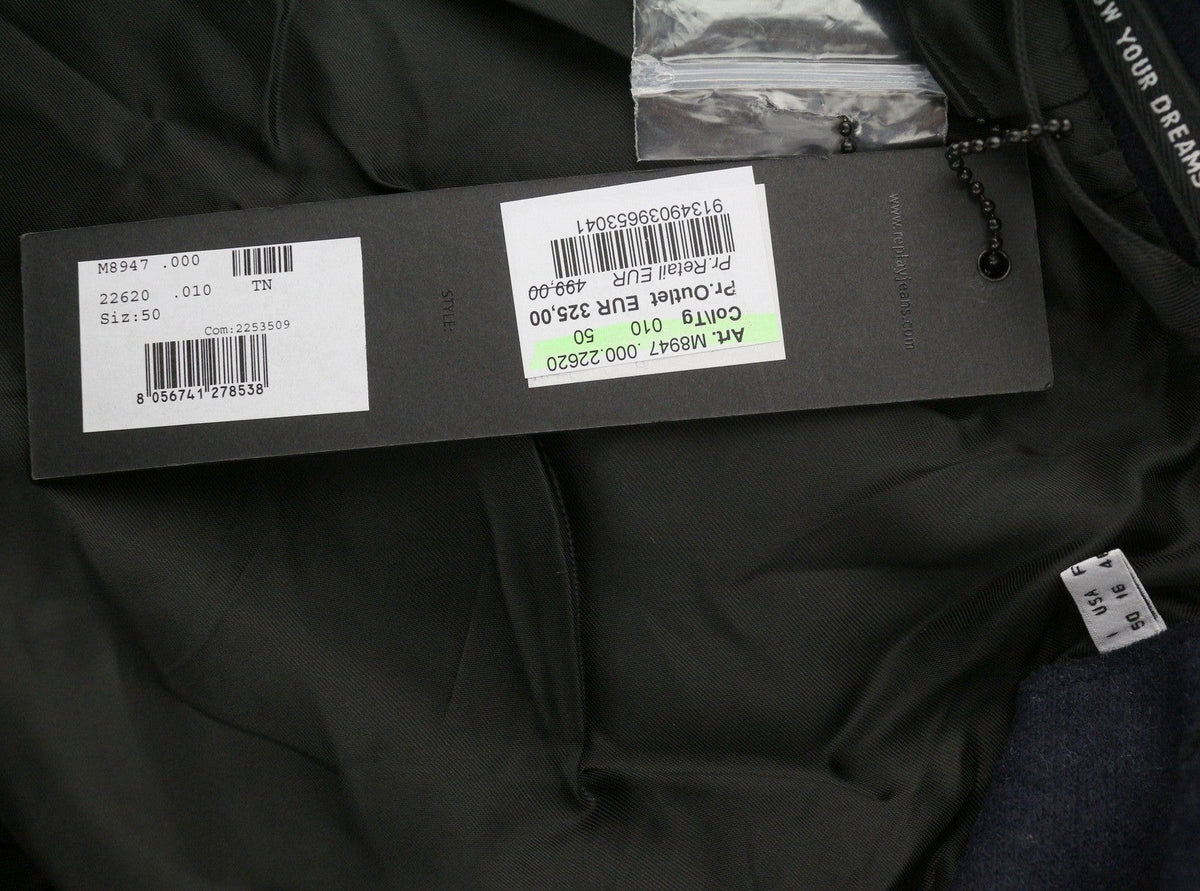 Blue Wool Coat