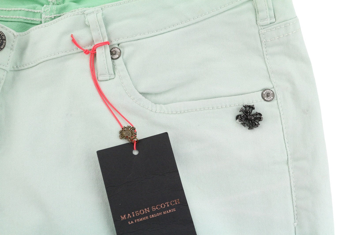 Blue Cotton Trousers