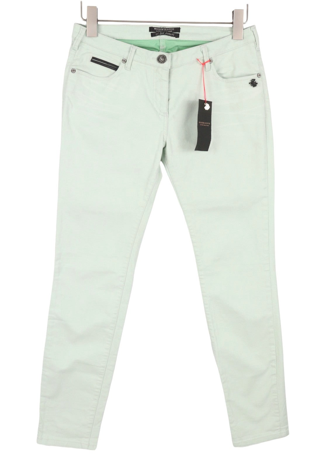 Blue Cotton Trousers
