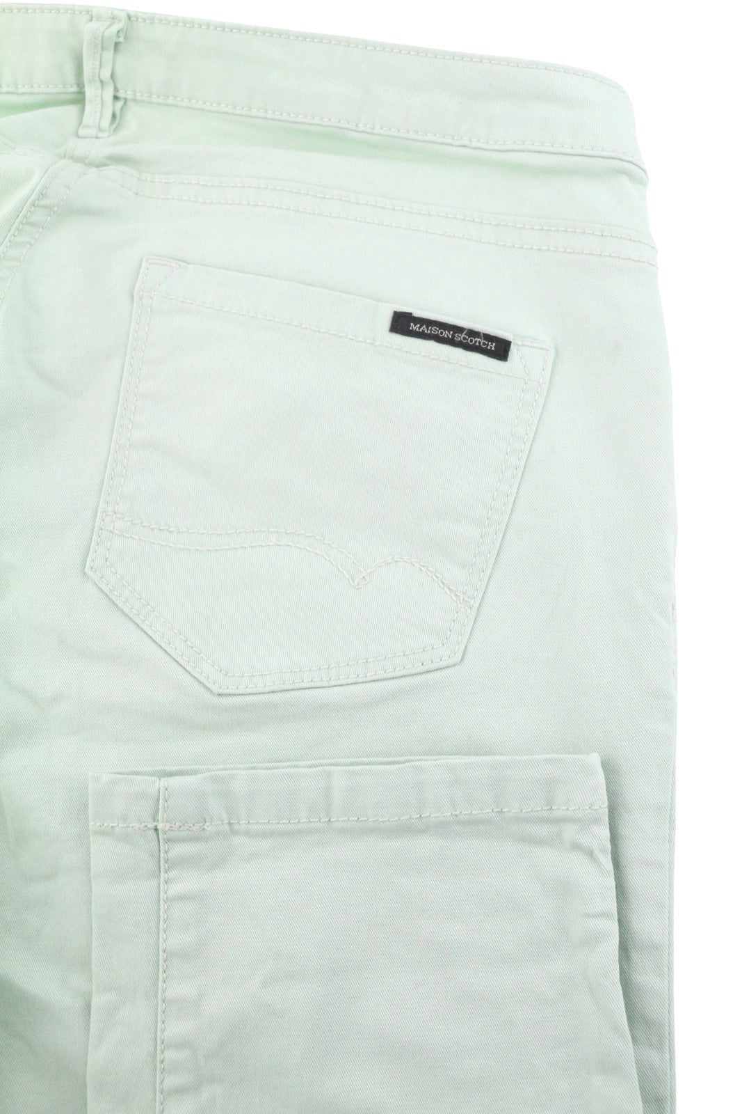 Blue Cotton Trousers