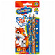 Bambino Jumbo Triangular Pencils For Learning To Write 2 Pieces With Sharpener