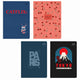 Interdruk A5 Plain Notebook 60 Sheets Assorted Designs