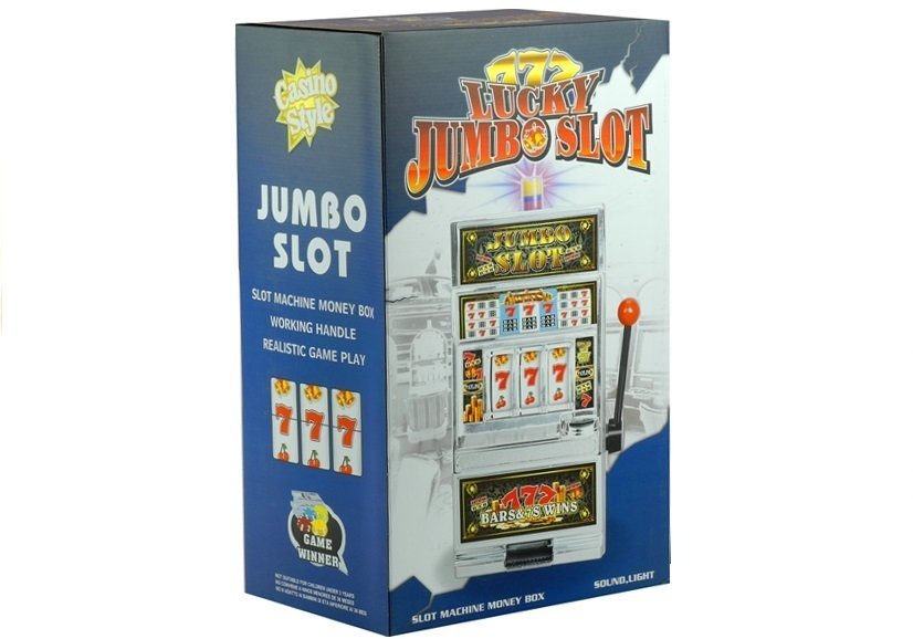 Big Slot Machine Casino With Sounds Money Bank
