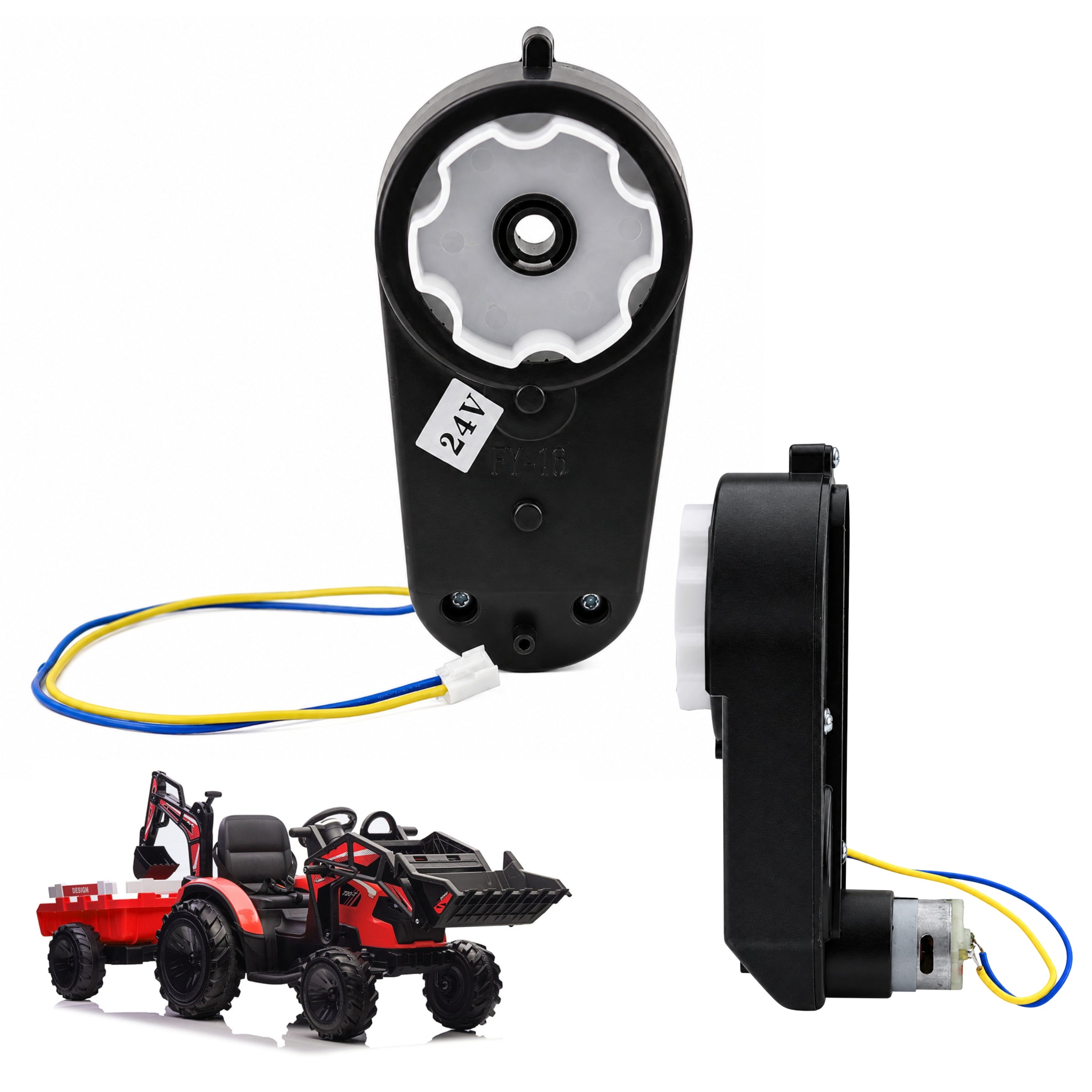 24v Steering Motor For Sx2068 Battery-powered Vehicle