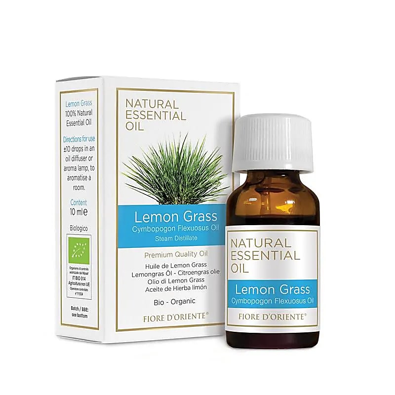 Fiore D'oriente Esenciální olej Lemongrass organic - 10 ml