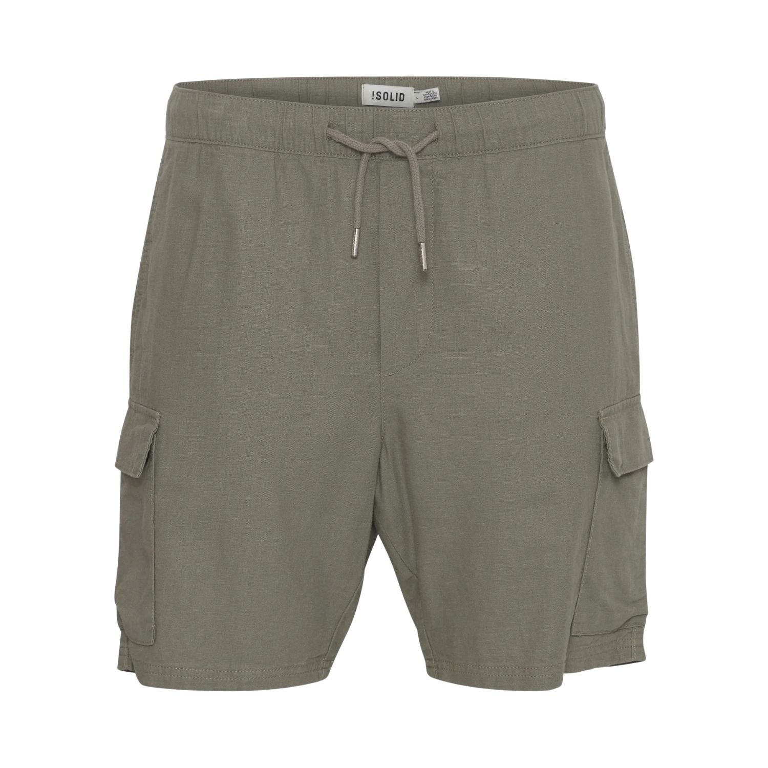 Solid Casual Shorts Men