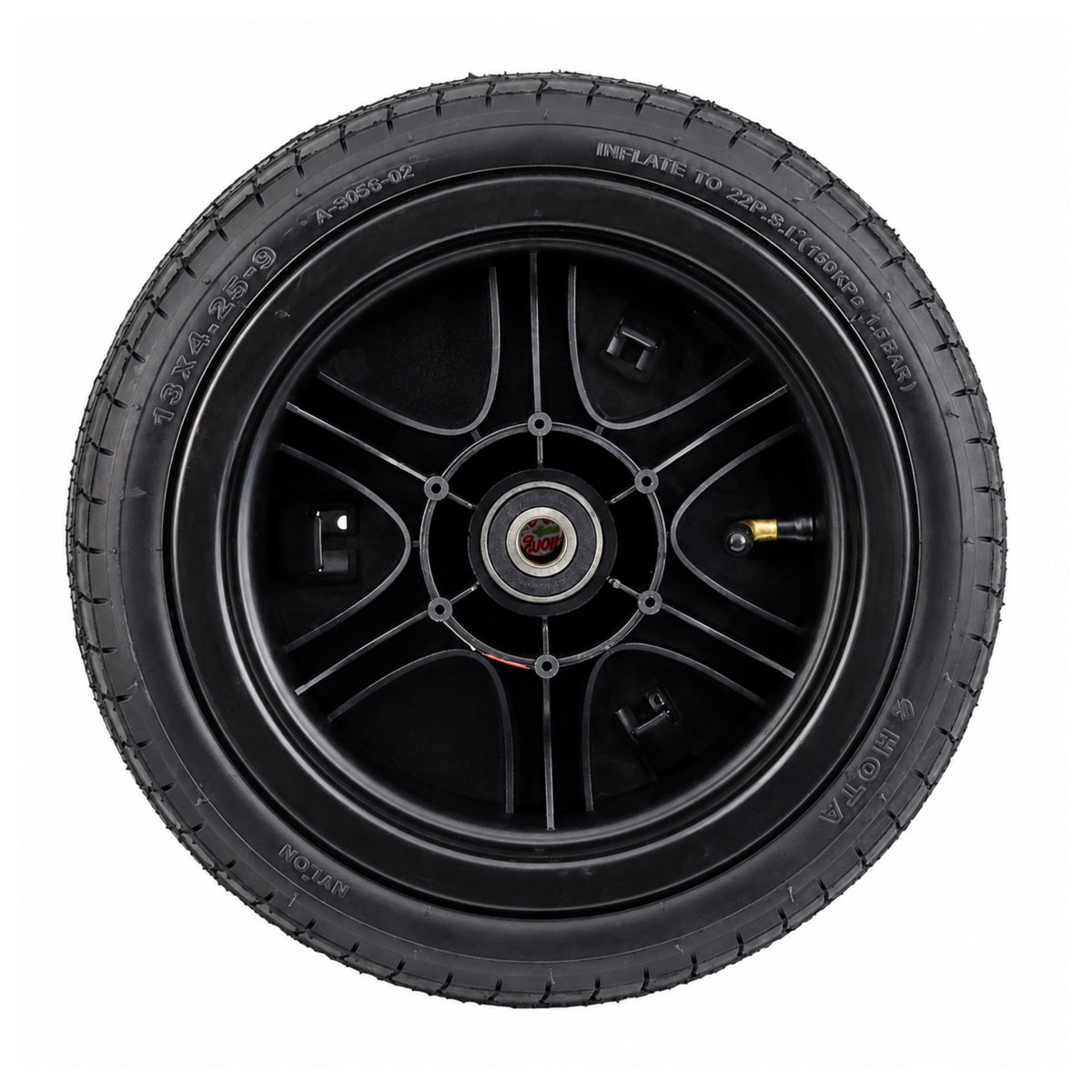 Wheel For A Battery-powered Vehicle A8803 Lamborghini Xxl Rubber Inflatable