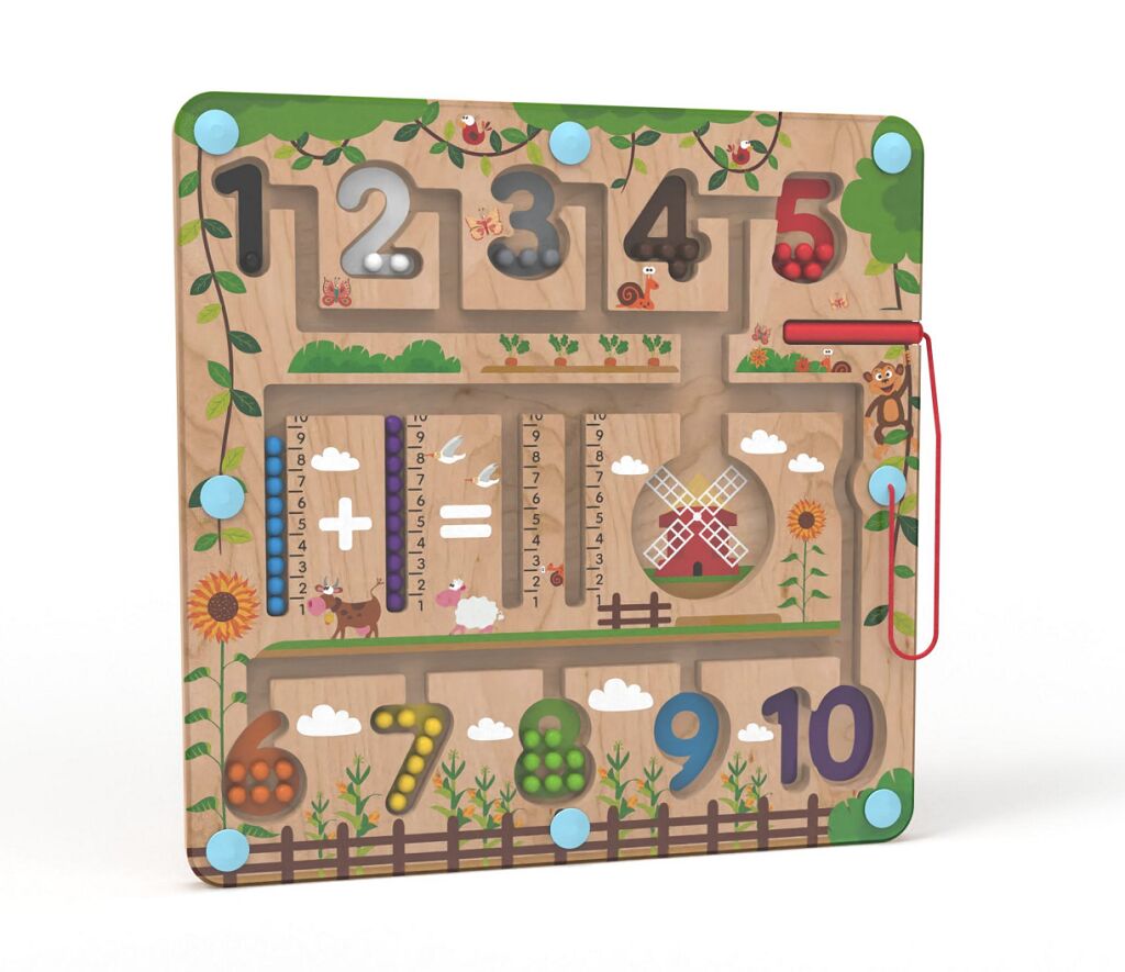 2kids Toys Mágneses játéktábla matematikai