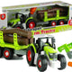 Assembly Tractor With Trailer For Wood 43 Cm