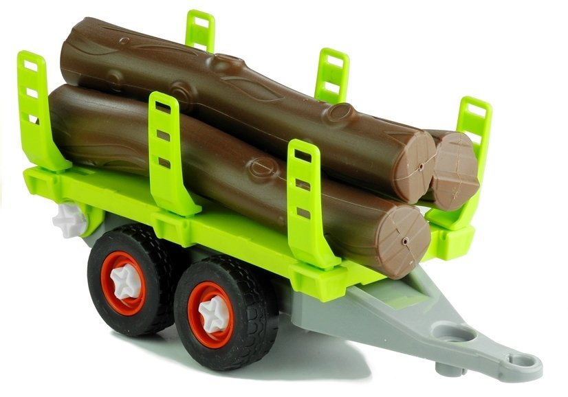 Assembly Tractor With Trailer For Wood 43 Cm