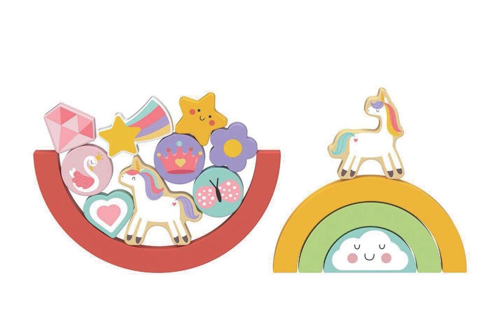2kids Toys 2-in-1 Unicorn Balance Puzzle