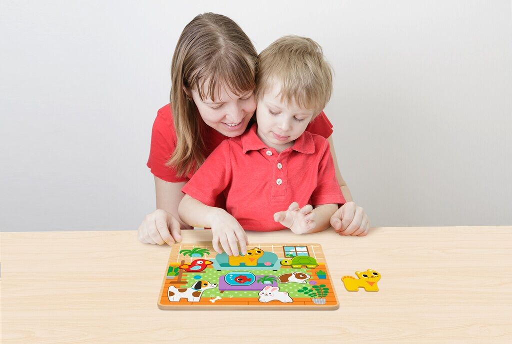2kids Toys Insertion Puzzle Pets