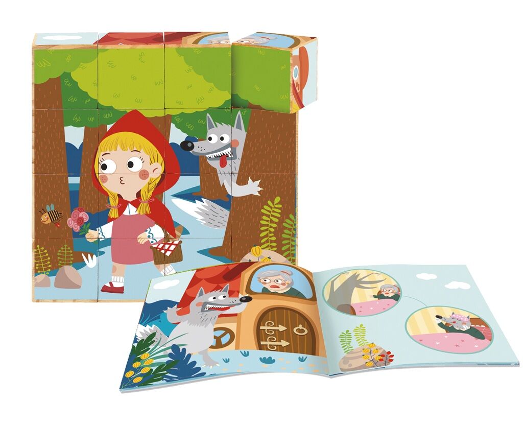 2kids Toys Cubes Tale Of Red Riding Hood