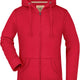 Damessweatshirt James & Nicholson Vintage Hoody Rood