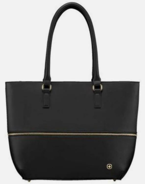 Bolsa Feminina Wenger Eva 13 Preto-azul Preto