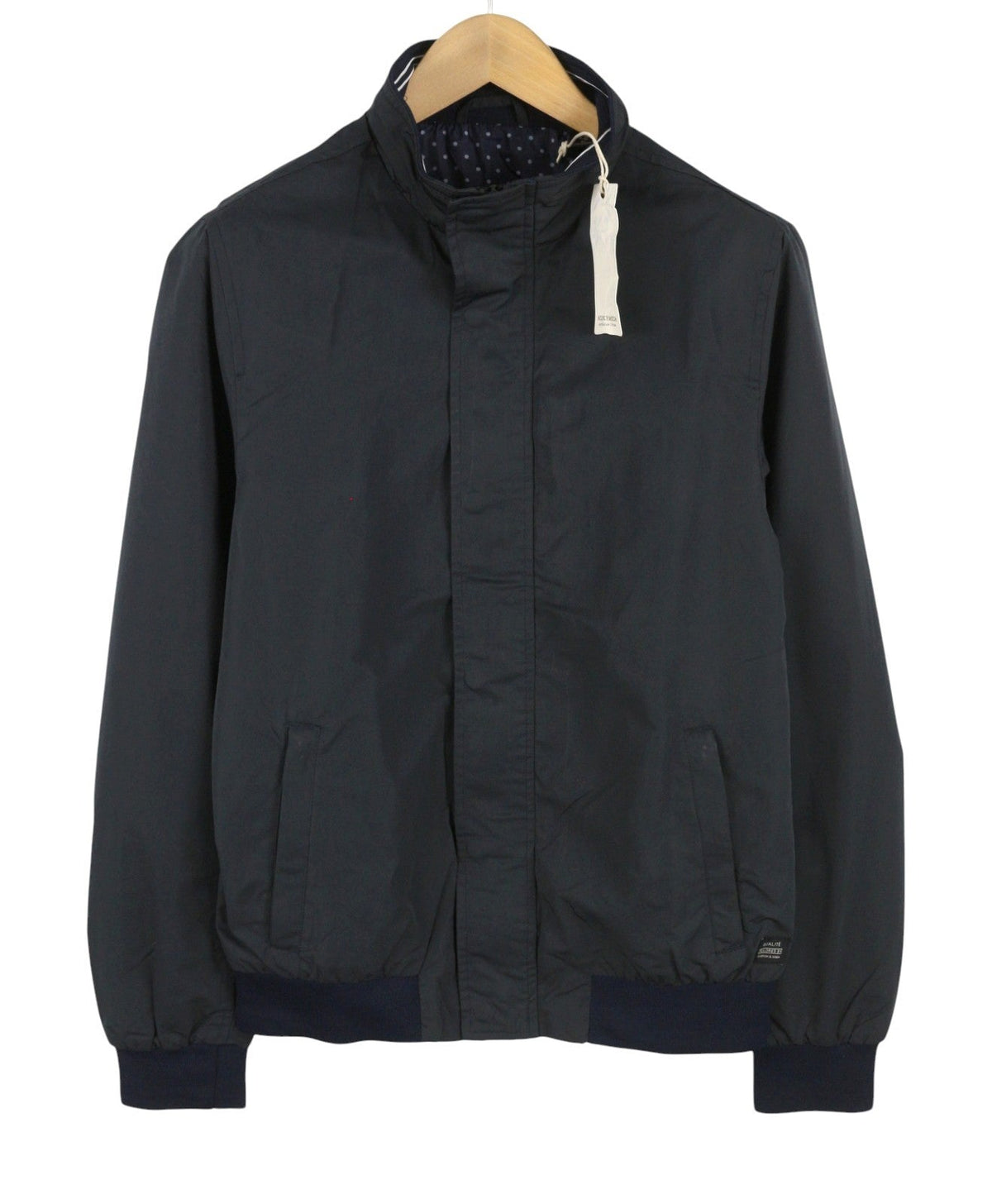 Blue Polyester Jacket