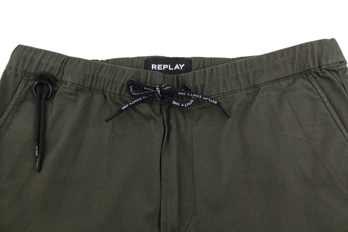 Grey Cotton Trousers