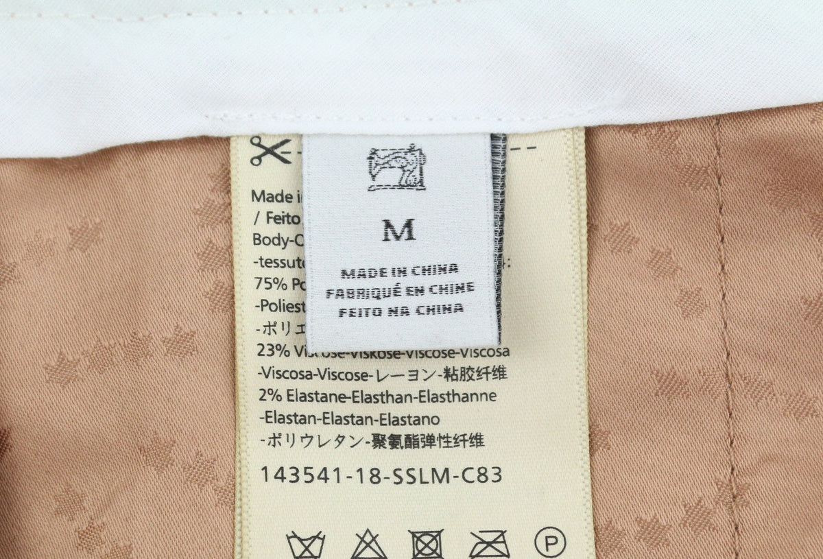 Pink Polyester Trousers