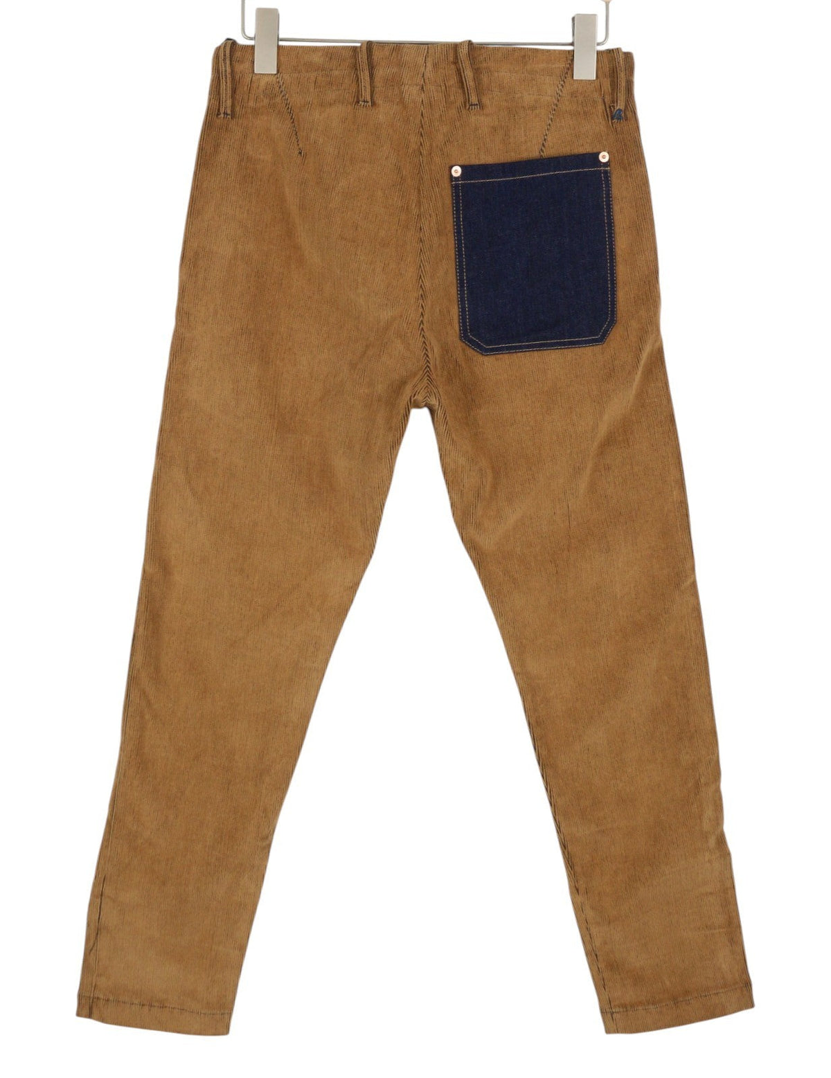 Pantaloni in cotone marrone