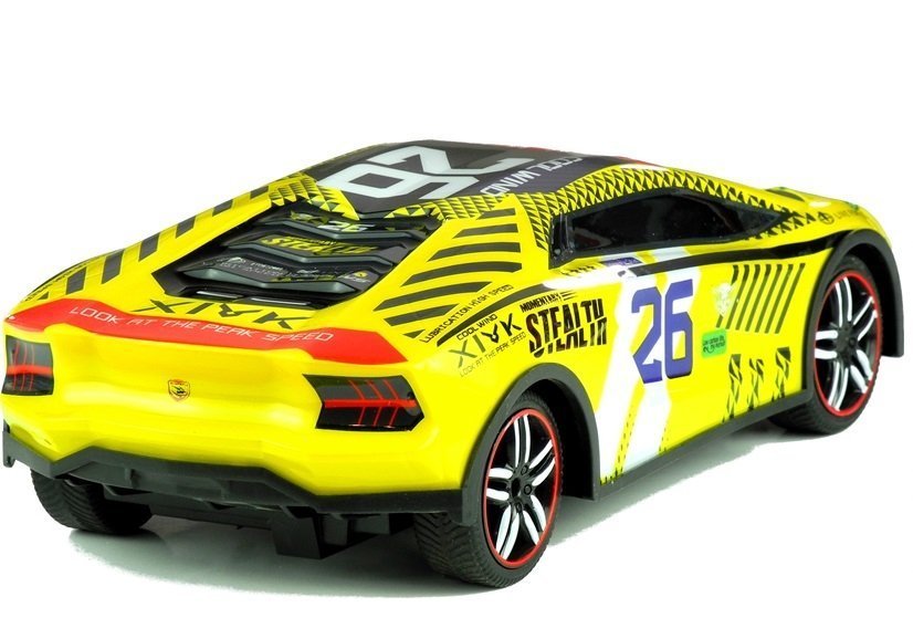 Remote Controlled Sports Car R/c Remote Yellow